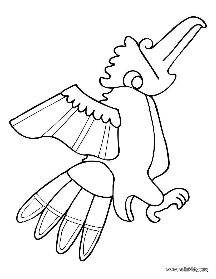 820x1060 Carpenter Bird Coloring. Nice Drawing About Nature. More Original