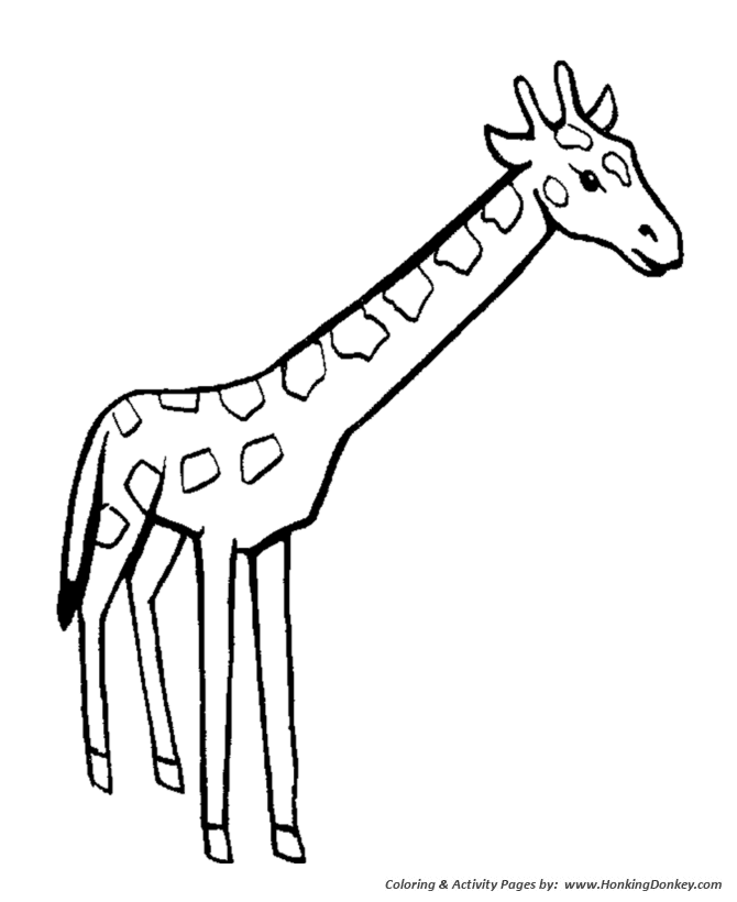 670x820 Coloring Pages Of Wild Animals