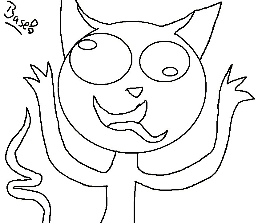 838x726 Free Crazy Cat Base By Spookythekat
