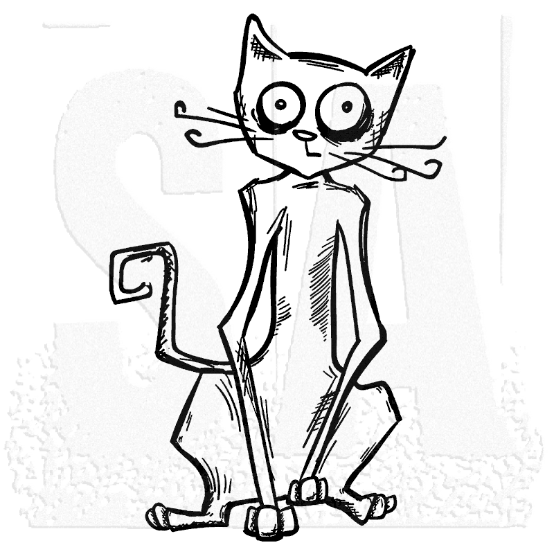 800x800 Tim Holtz Wood Mounted Stamp