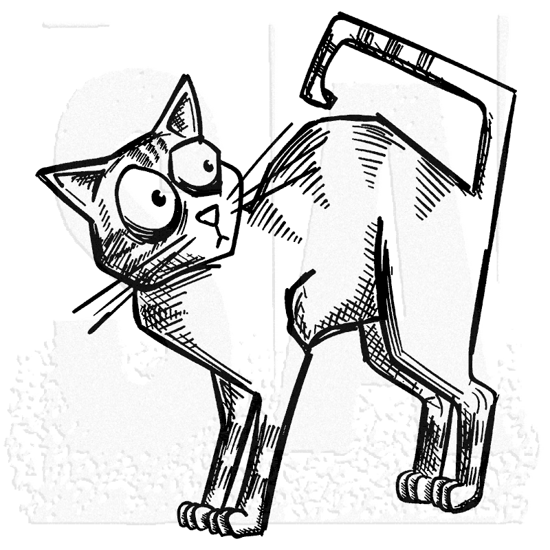 800x800 Tim Holtz Wood Mounted Stamp