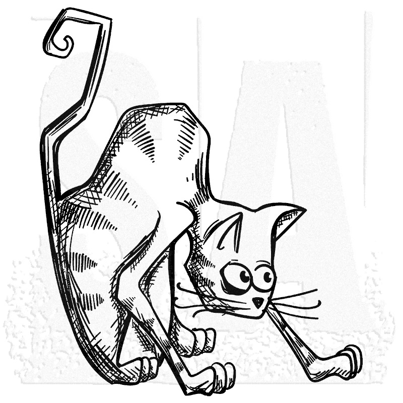 800x800 Tim Holtz Wood Mounted Stamp