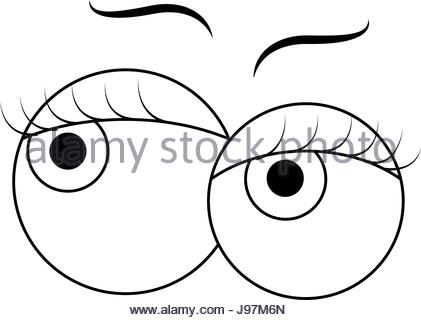 421x320 Crazy Cartoon Eyes Stock Vector Art Amp Illustration, Vector Image