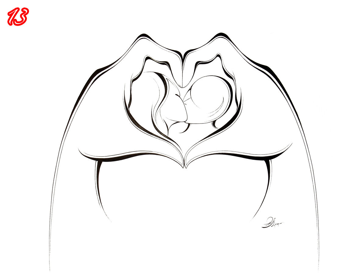 1181x912 Alijan Alijanpour Kissing Couple Crazy Tattoos Couples