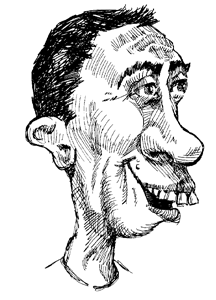 216x300 Photos Cartoons Faces Pencil Sketch,