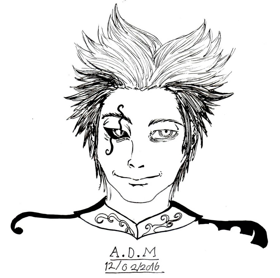 897x890 Crazy Hair Man By Diasarthur91