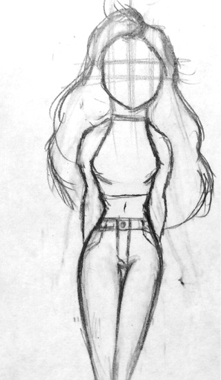 320x549 Crazyhair Drawings On Paigeeworld. Pictures Of Crazyhair