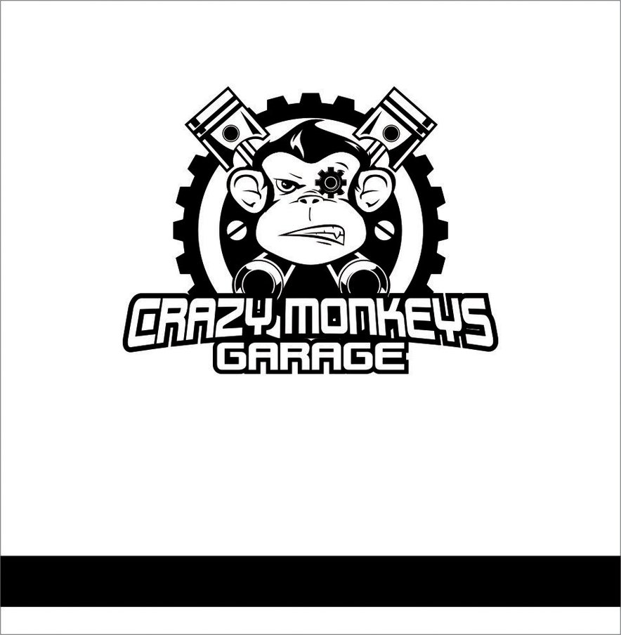 884x904 Crazy Monkey Garage By Bamboo80
