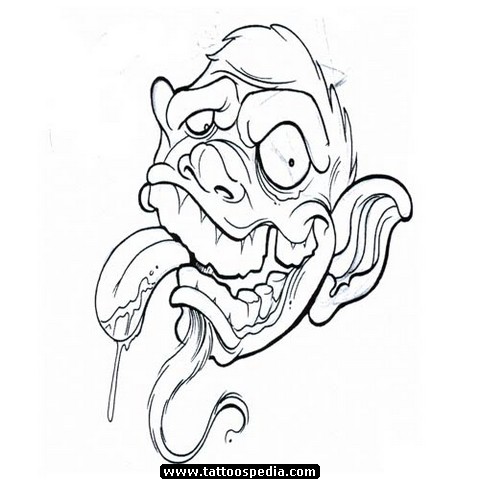 Crazy Monkey Drawing at GetDrawings | Free download
