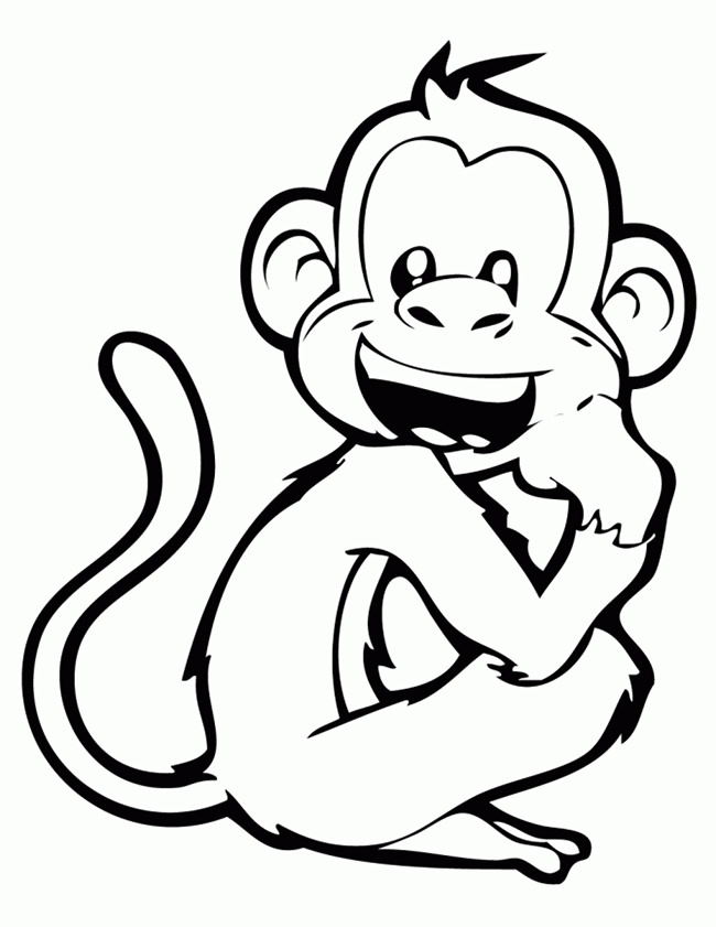 650x841 Monkey Template
