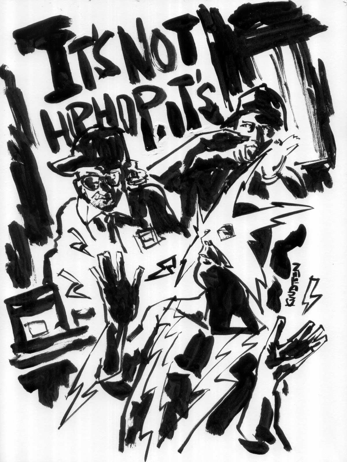 1200x1600 Sketch Lottery Shaun Of The Dead Damn You, I'M A Crazy Monkey