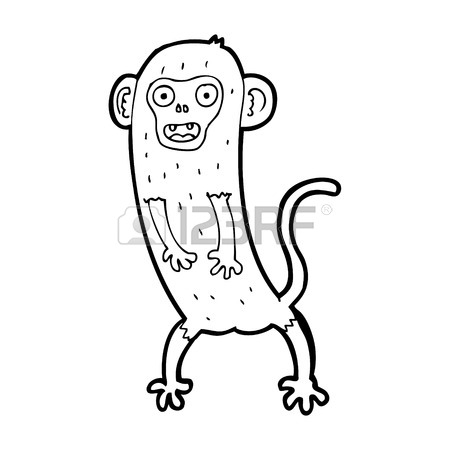 450x450 Cartoon Crazy Monkey Royalty Free Cliparts, Vectors, And Stock