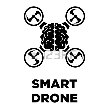 450x450 Bully Brain In Cap Creative Icon. Smart Intelligence Concept