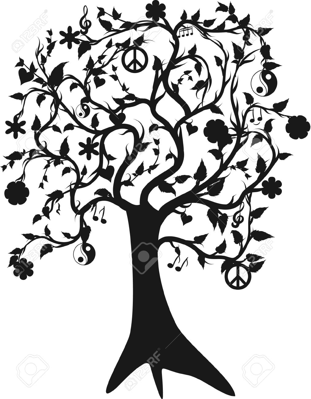 1014x1300 Tree Of Life Tattoo Stencils And Ideas
