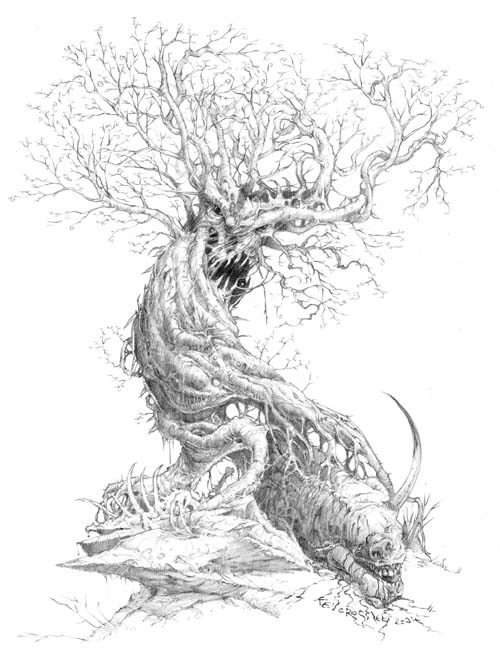 500x658 Another Demon Tree By On @