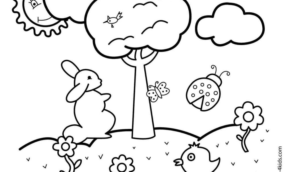 1024x600 The Images Collection Of Creativity Spring Drawing Ideas Pencil