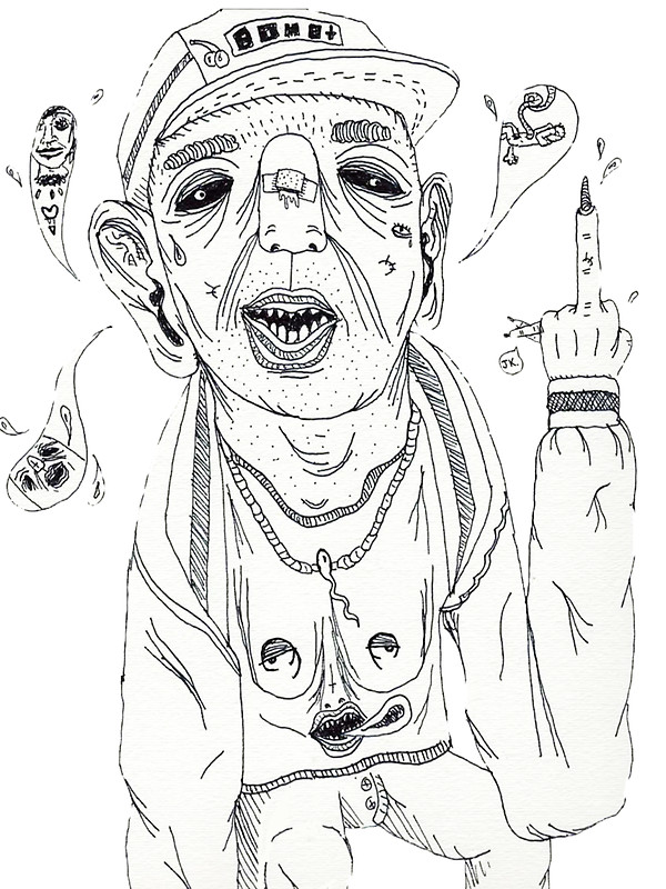 600x800 Tyler The Creator Cherry Bomb V1 Stickers By Seth Bowman Redbubble