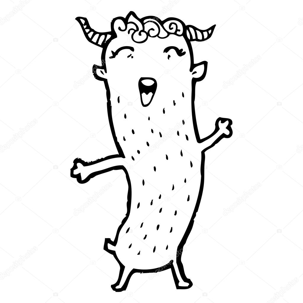 1024x1024 Mythical Creature Drawing Stock Vector Lineartestpilot