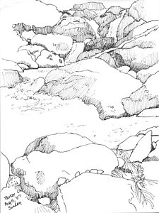 225x300 Bissett Drawings Fine Art America