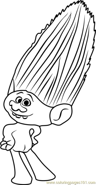 339x650 Trolls Coloring Pages Creek 5 Nice Coloring Pages For Kids
