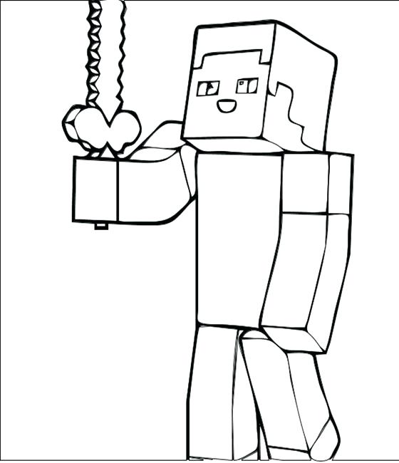 560x650 Minecraft Coloring Pages To Print 95 And Coloring Pages For Kids