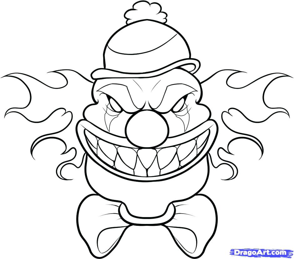 940x827 Creepy Coloring Pages Cortefocal.site