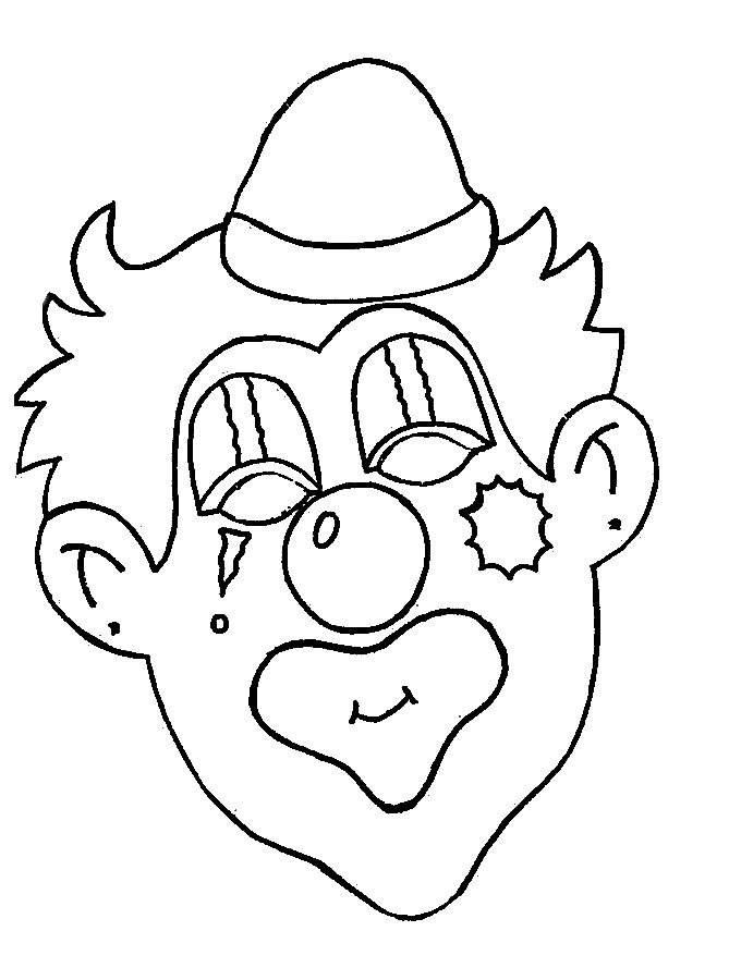 669x900 Creepy Clown Coloring Pages 506259