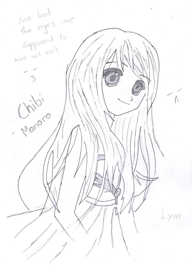 762x1049 Scary Eye Girl By Chibi Momoro