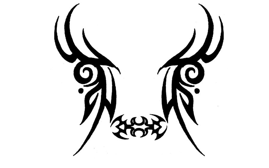 900x563 Creepy Tatto Face By Michio11