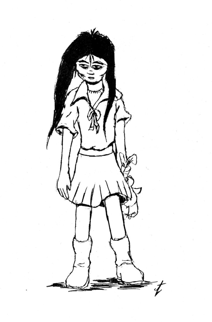 725x1101 Creepy Little Girl By Shadeofjeremy