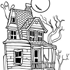 300x300 My Lovely House In Houses Coloring Page Color Luna