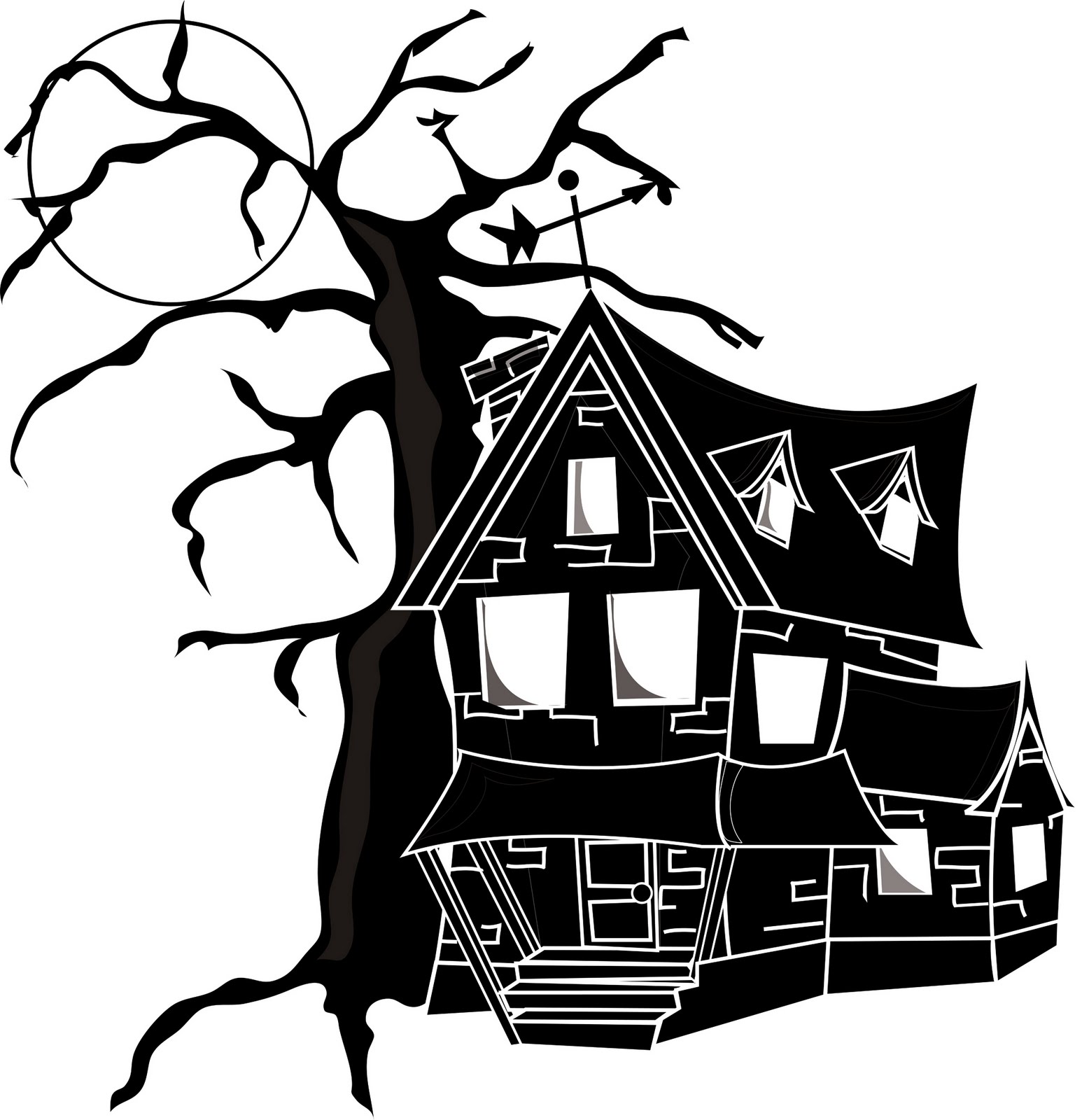 1556x1600 Empty Nest H Is For Haunted House