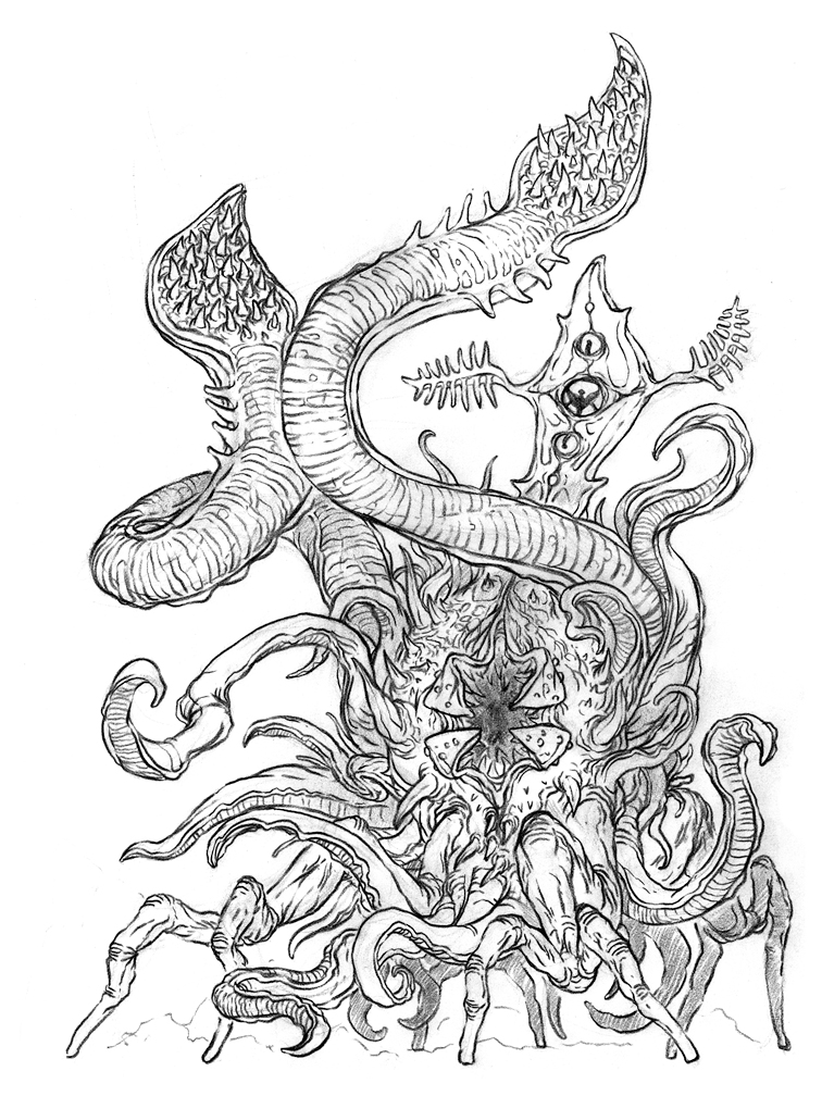 756x1008 The Doodles, Designs, And Art Of Christopher Burdett Fresh