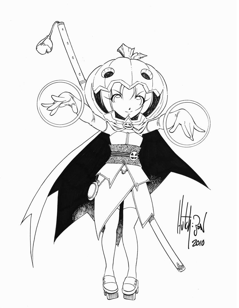 835x1076 Halloween Girl