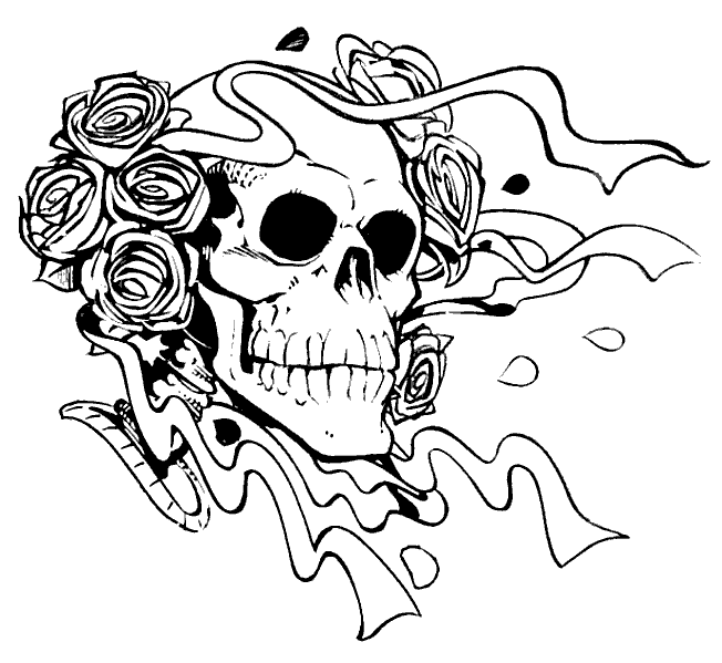 652x599 Scary Coloring Pages
