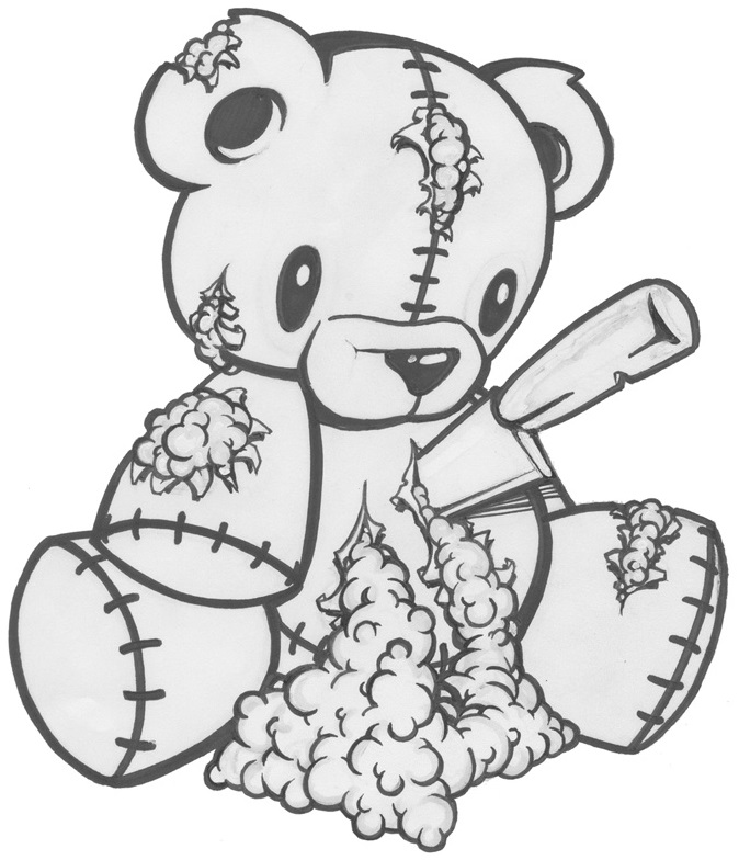 674x784 Kill Teddy Teddy Bear