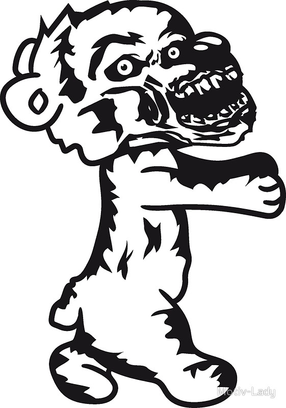 561x800 Running Zombie Blood Horror Halloween Go Creepy Embrace Evil