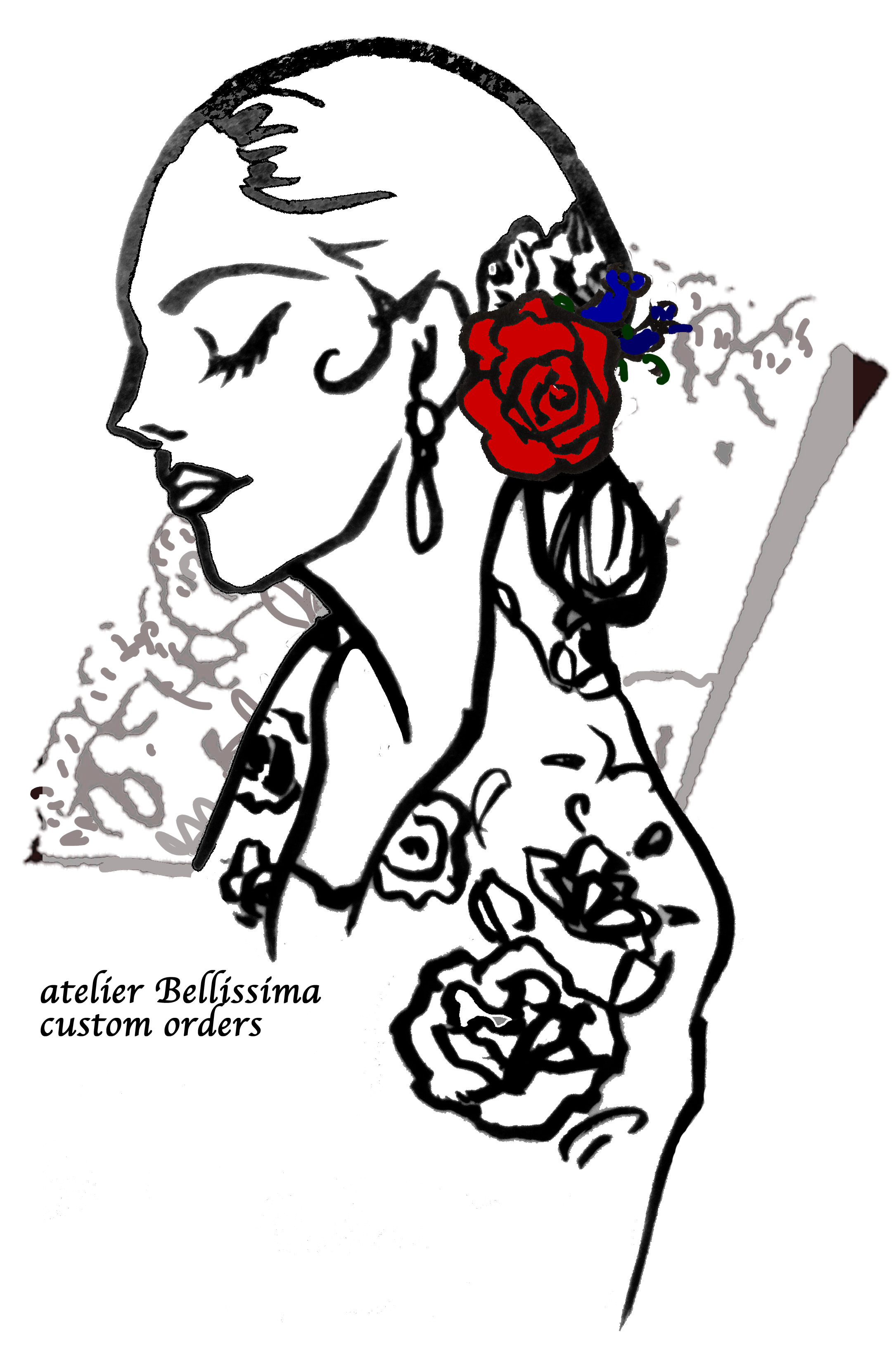 2170x3256 My Drawings For Advertise My Flamenco Costumes. Atelier Bellissima