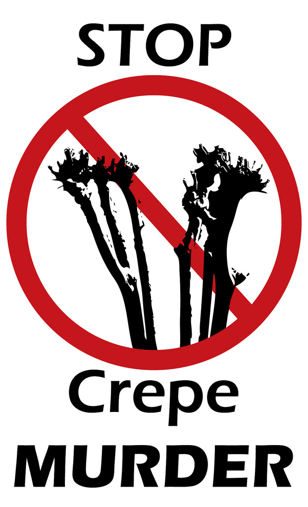 622x1024 Stop Crepe Murder Please. For The Trees. Download