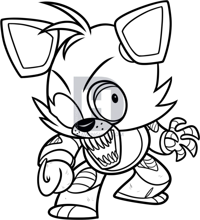 656x720 Foxy The Fox From Five Nights