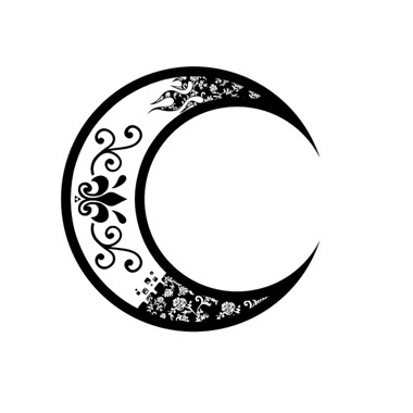 380x380 Crescent Moon Tattoo