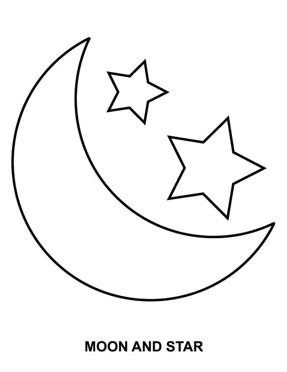 564x729 Free Sun And Moon Coloring Pages Drawing G Best Coloring Disney Book
