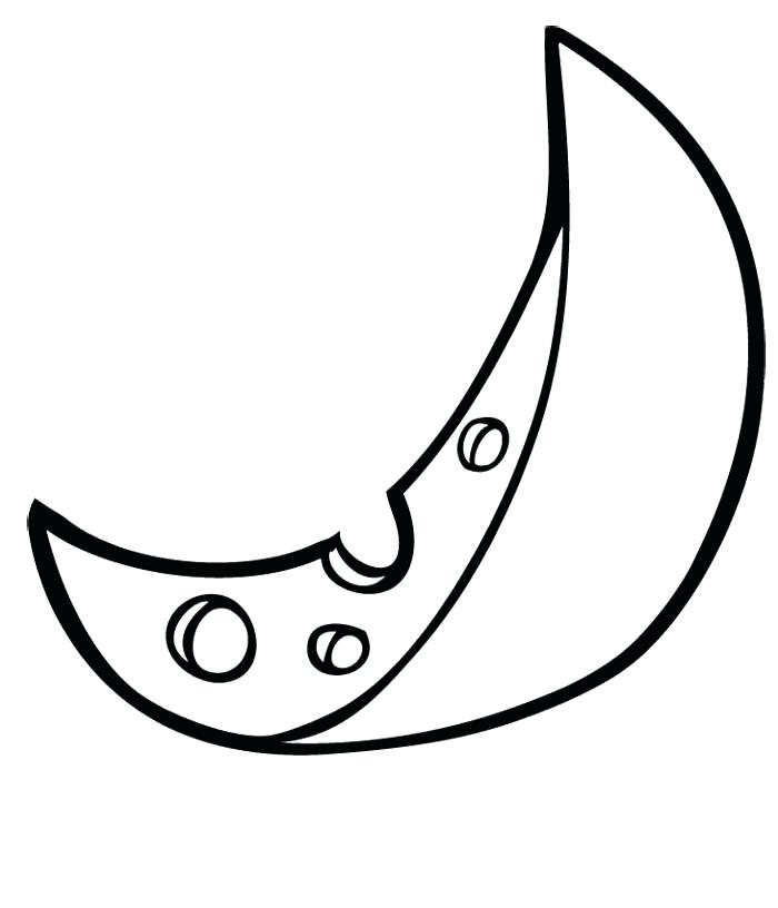 700x816 Crescent Moon Coloring Page Pictures Cheese Cartoon Coloring