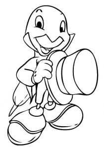 210x302 How To Draw How To Draw Jiminy Cricket From Pinocchio