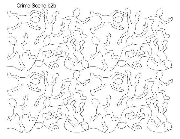 600x464 Crime Scene Anne Bright Designs