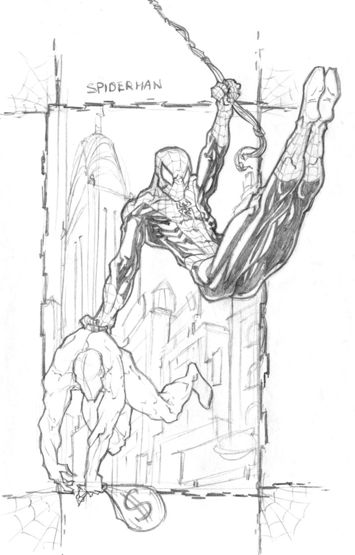 715x1117 Spiderman Take A Criminal