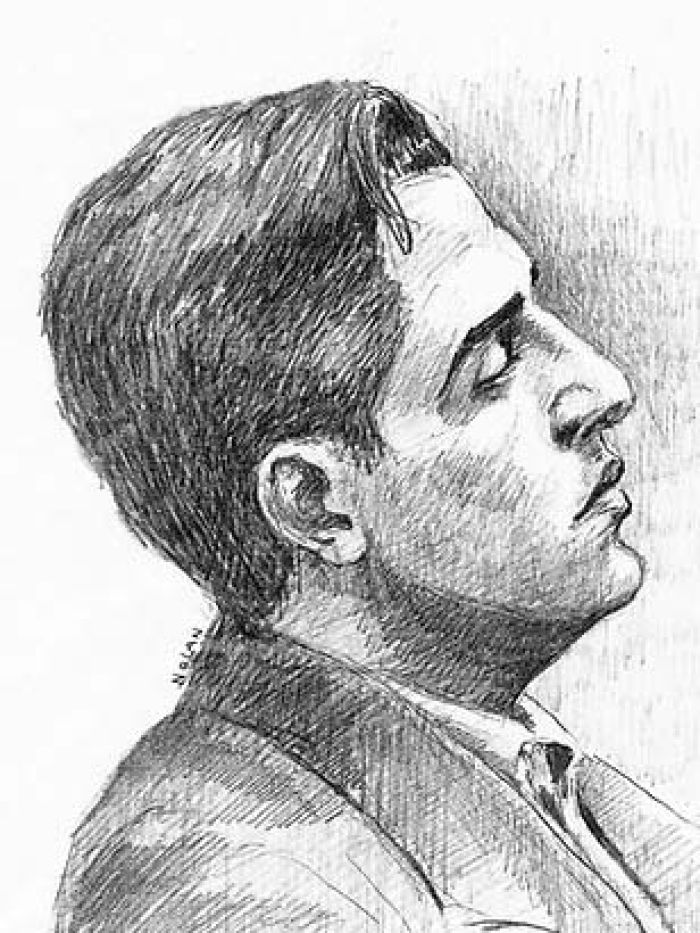 700x933 Court Sketch Of Criminal Rocco Arico