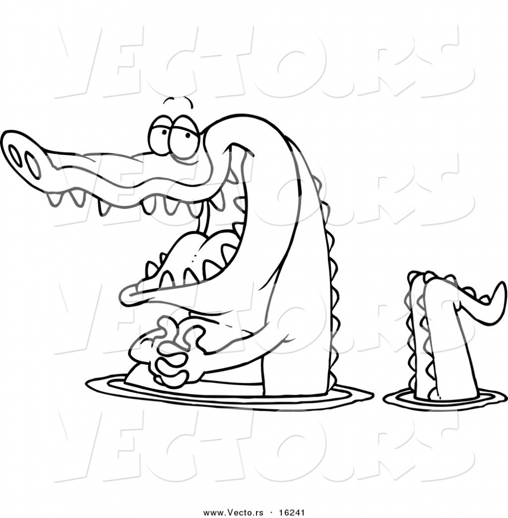 1004x1024 Cartoon Alligator Drawings Crocodile Alligator Cartoon Character