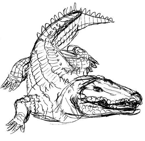 500x486 Crocodile, Part 2 So Much To Do, So Little Time