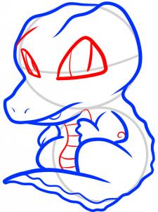 225x302 How To Draw How To Draw A Crocodile For Kids